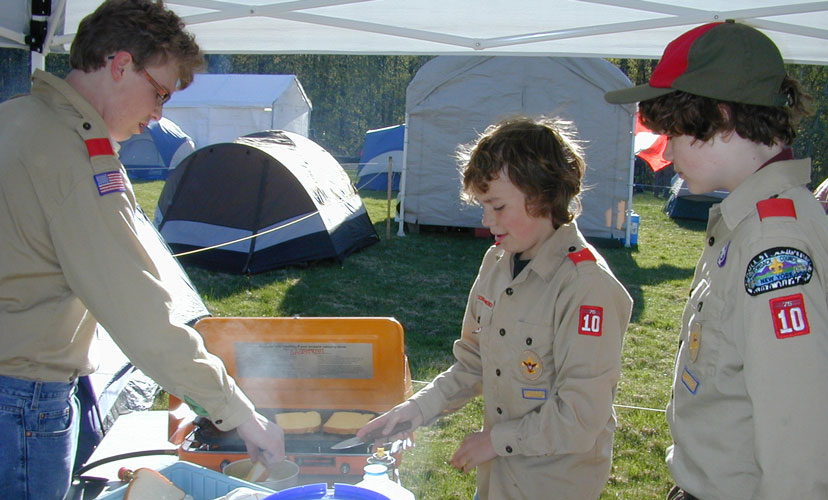 Mt. Dog patrol cooking photo