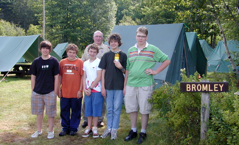 Bromley campsite photo