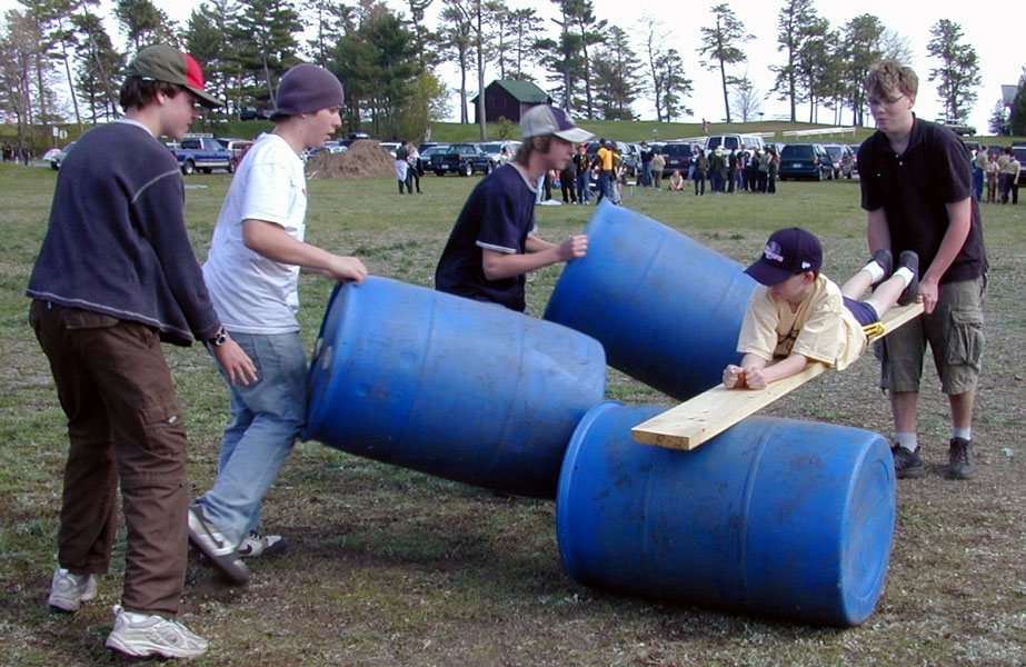 Barrel contest photo