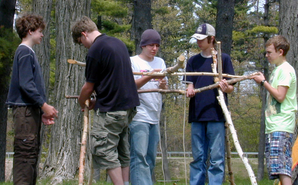 Catapult building photo