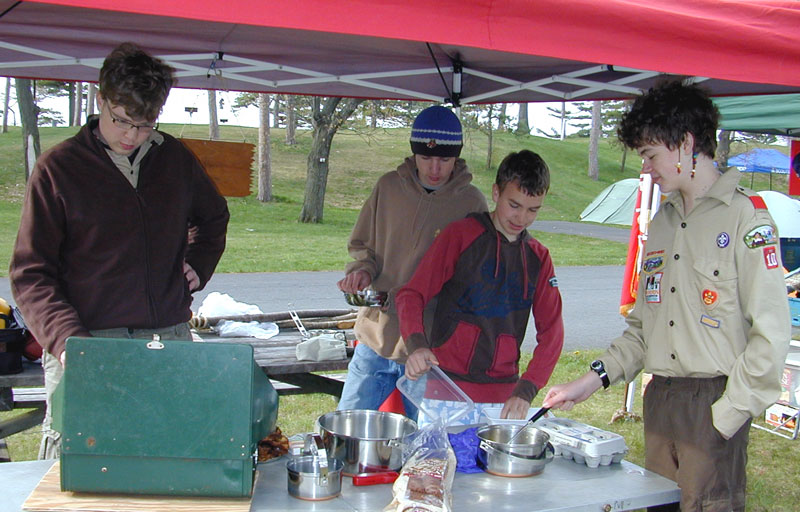 Mt. Dog patrol cooking photo