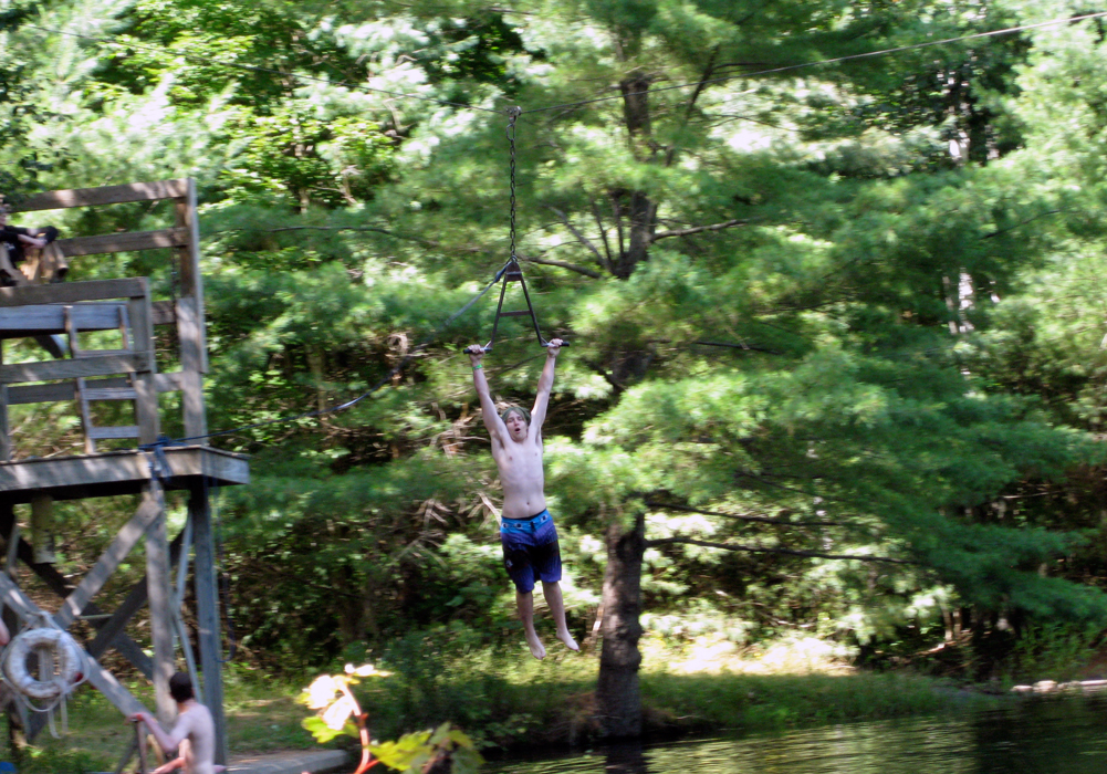 Zip line photo