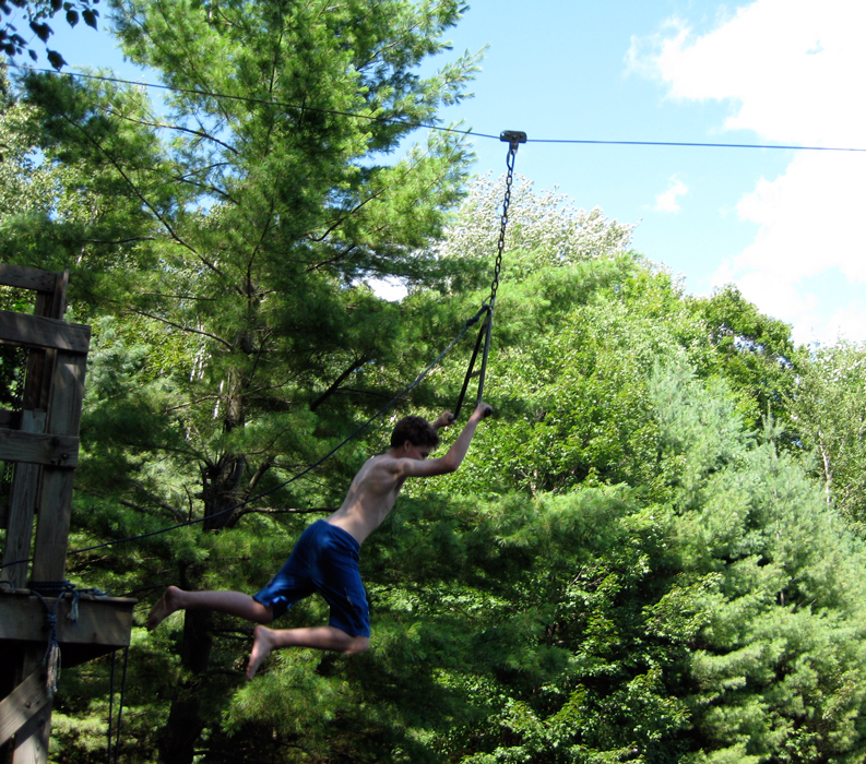 Zip line photo