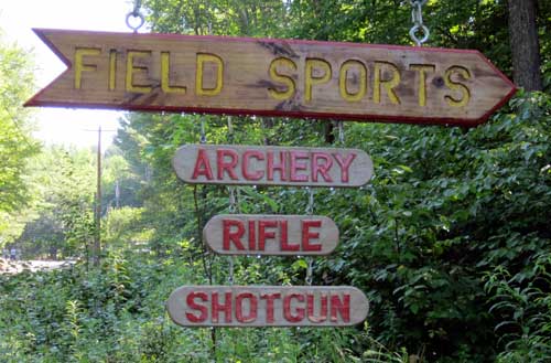 archery sign