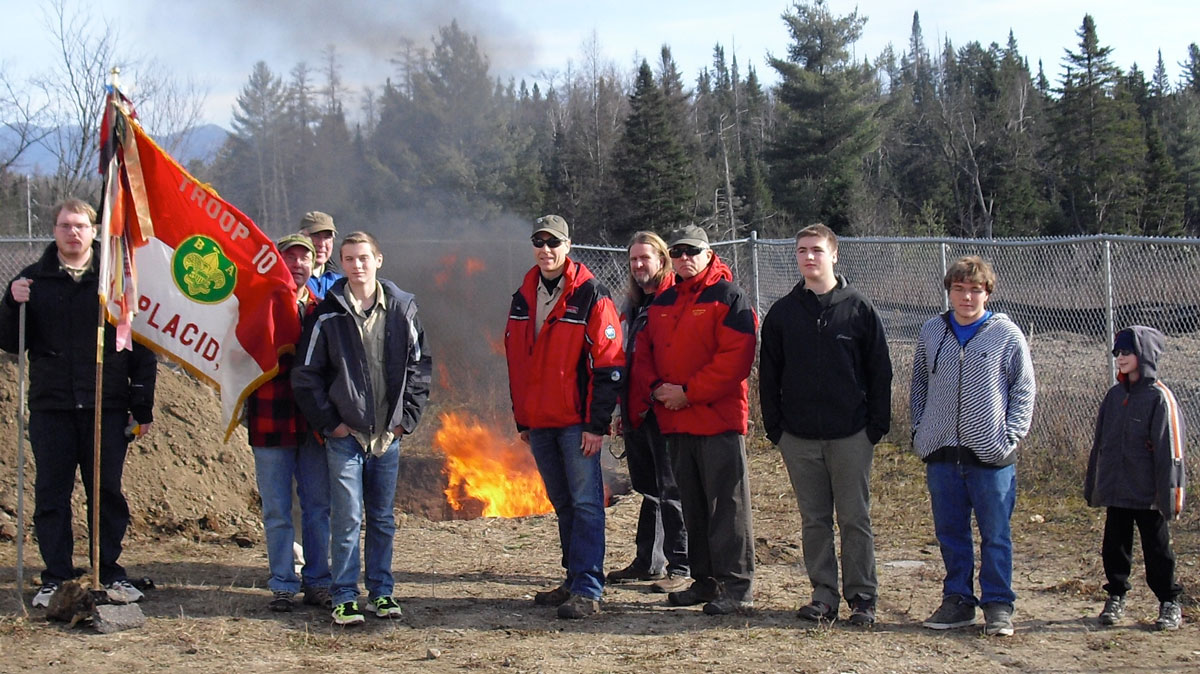 2012 Flag Retirement - photo