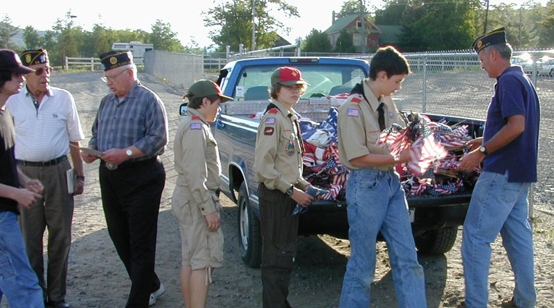 2007 Flag retirement group - photo